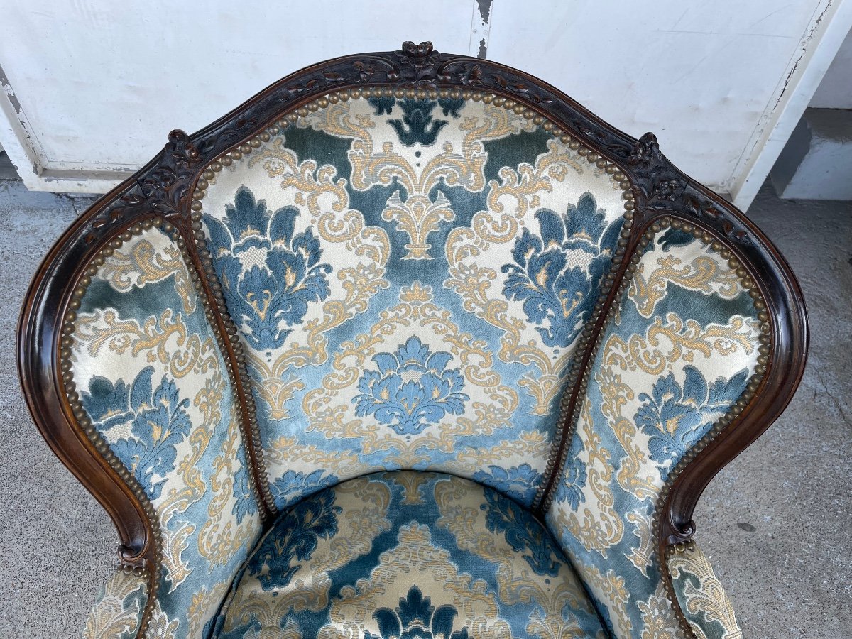 Bergere With Ears Louis XV Style-photo-4